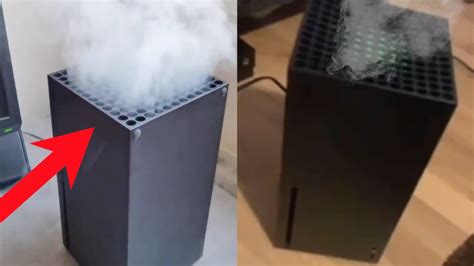 Xbox Series X Is Overheating And Smoking Xbox Series X Smoke Youtube