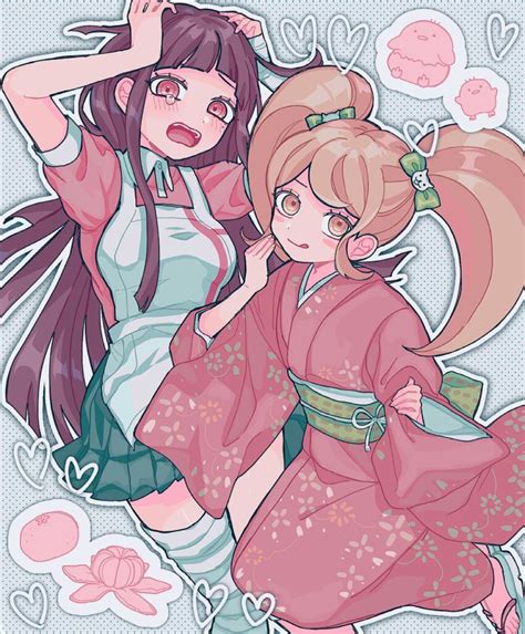 Pisapipi Saionji Hiyoko Tsumiki Mikan Danganronpa Series