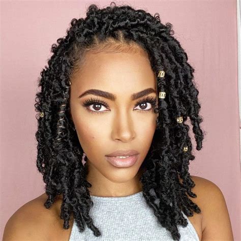 Buy Niseyo Packs Butterfly Locs Crochet Hair Inch Pre Looped Distressed Locs Crochet Braids