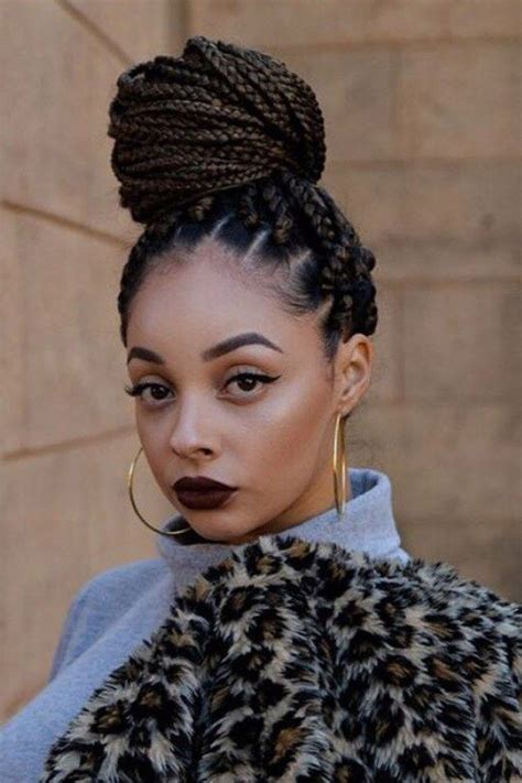 There are countless ways to braid your hair. 55+ Trendy The different box braids artificial hairstyles 2018