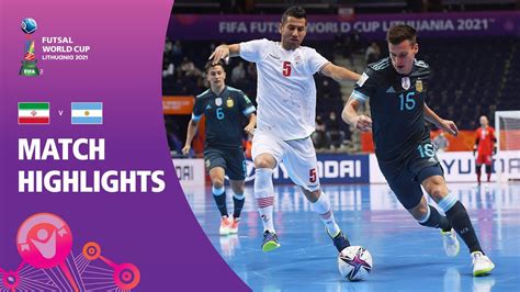 Ir Iran V Argentina Fifa Futsal World Cup 2021 Match Highlights