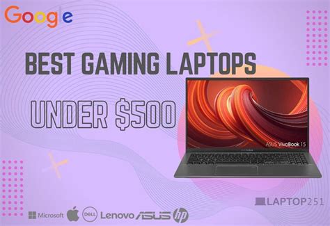 6 Best Gaming Laptops Under 500 In 2022 Top Budget Models