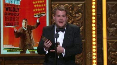 James Corden Thrilled Beyond Words With Tony Win Acceptance Speech Tony Actors
