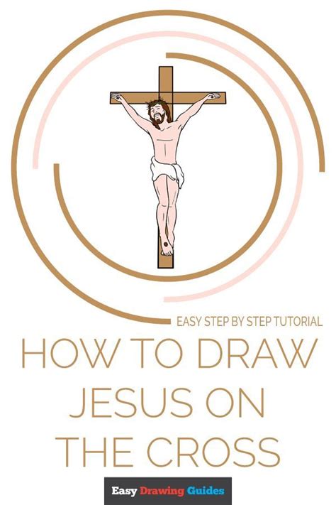 How to Draw Jesus on the Cross - Really Easy Drawing Tutorial | Jesus