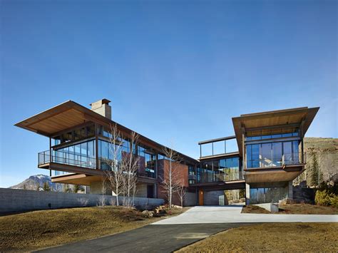 Bigwood Residence Modern Home In Ketchum Idaho By Olson