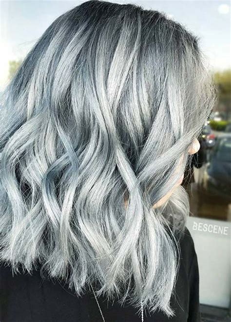 85 silver hair color ideas and tips for dyeing maintaining your grey hair fashionisers© part 10