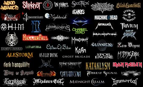 My Favorite Metal Bands By Juggernaut Art On Deviantart