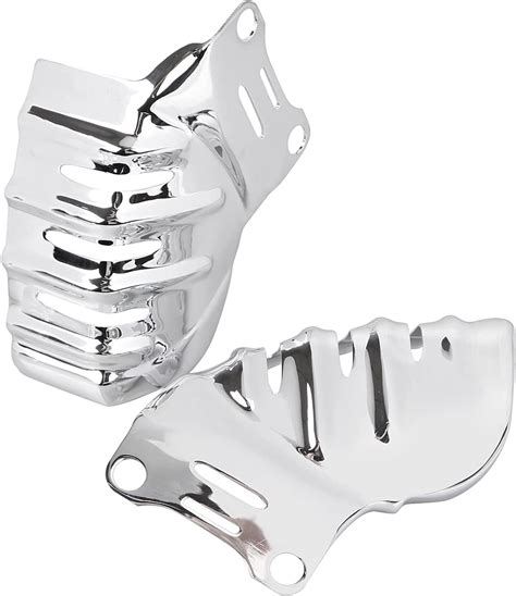 Amazon Com Ydlmt Pcs Chrome Motorcycle Front Brake Caliper Covers For Harley Touring Road