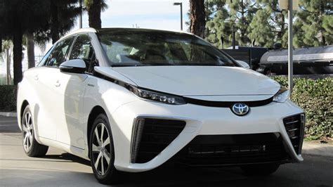 2016 Toyota Mirai Hydrogen Fuel Cell Car First Photos From Test Drive B4f