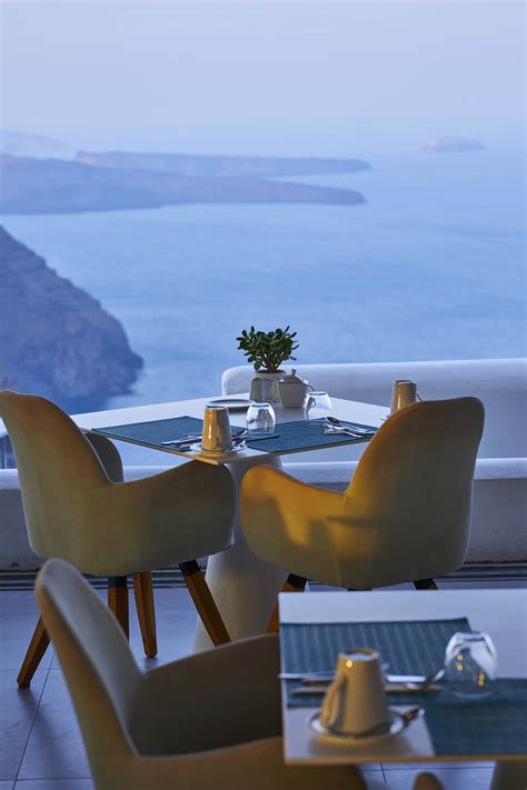 Dining Experience Santorini Princess Luxury Hotel