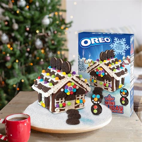 Oreo Mini Holiday Chocolate Cookie House Best Gingerbread House