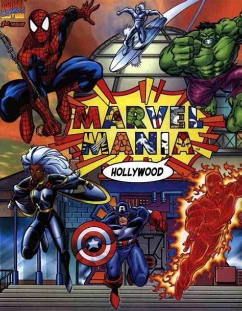 Marvel Mania Hollywood Kids Menu 1 Marvel Comics