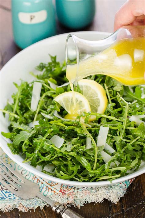 Arugula Salad Lemon Vinaigrette Recipe
