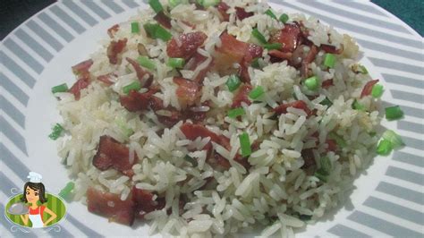 El arroz es un cereal que destaca por su escaso contenido de grasa y su elevado aporte de hidratos de carbono complejos. Arroz con Puerro y Tocino - Cocinar Fácil - YouTube