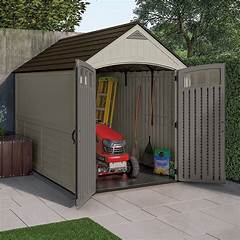 The Lawn Mower Shed That Will Change Your Life The Rubbermaid Lawn Mower Shed