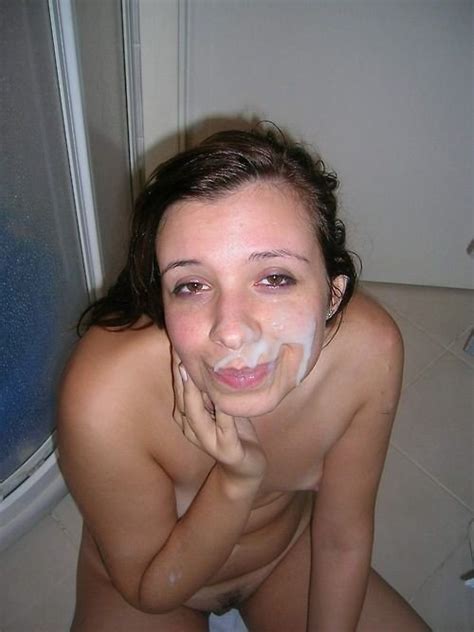 Filthy Amateur Shows Off Her Cum Covered Face Vandal93