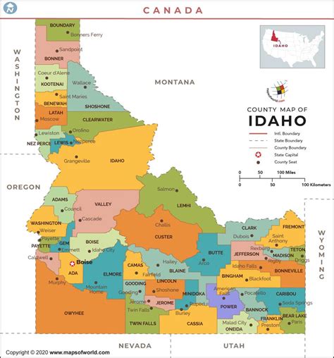 Map Of Idaho With Cities New Top Most Famous Unbelievable City Map Of