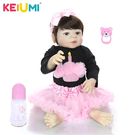 Aliexpress Com Buy KEIUMI Lifelike 23 Inch Reborn Girl Alive Dolls
