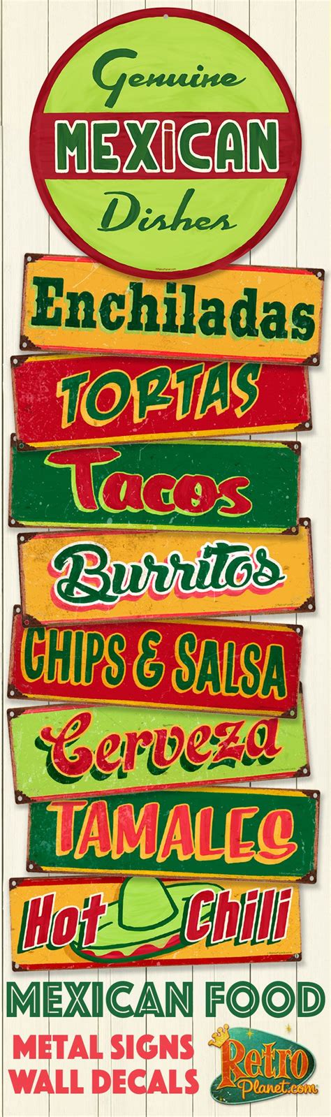 Mexican Restaurant Kitchen Signs Wall Decals And More Some Of Our Sign
