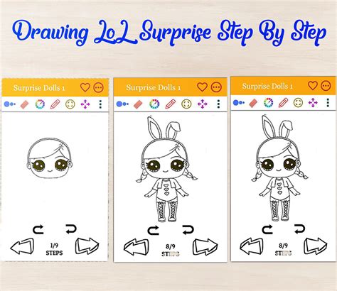 Lol Doll Drawing Step By Step