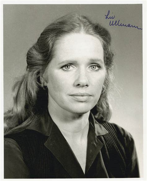 Liv johanne ullmann is a norwegian actress and movie director, as well as one of the muses of the swedish director ingmar bergman, pickid: Liv Ullmann - Autographed Signed Photograph ...