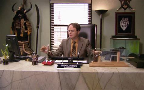 I Love Dwights Desk So Much Detail In His Office Rdundermifflin