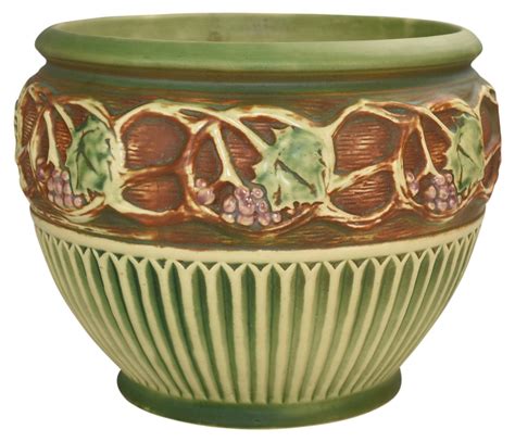 30801 gratiot avenue, 1.1 km. Roseville Pottery Normandy Jardiniere 609-10 | Pottery art ...