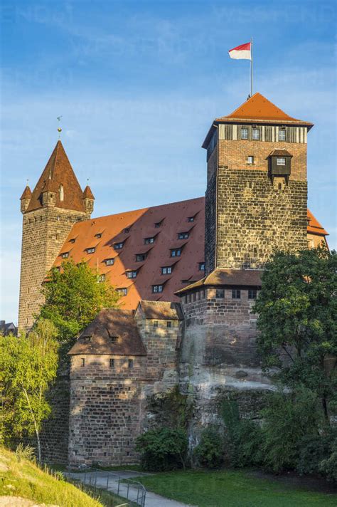 Germany Nuremberg Nuremberg Castle Stock Photo