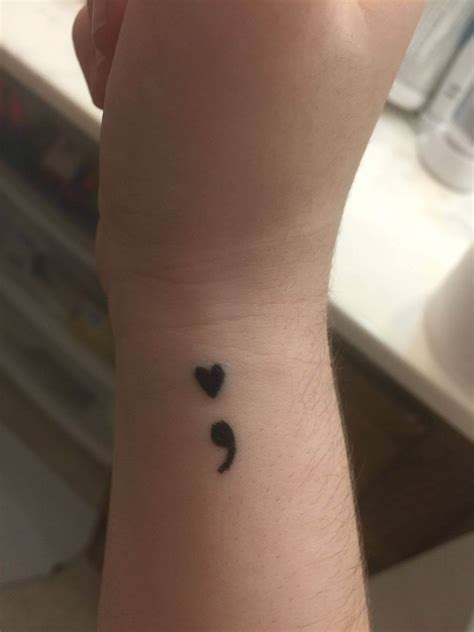 100 Meaningful Semicolon Tattoo Ideas Ultimate Picture Guide