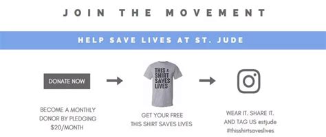 Heres How To Get Your This Shirt Saves Lives St Jude T Shirt