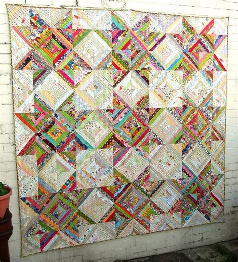 Amazing Scrappy String Star Quilt So Many Quilts So Little Time
