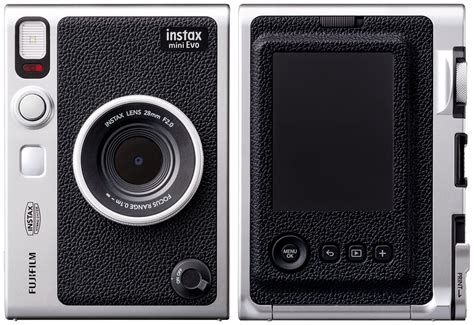 fujifilm s new instax mini evo hybrid is an instant camera with 10 integrated lenses and 10 film