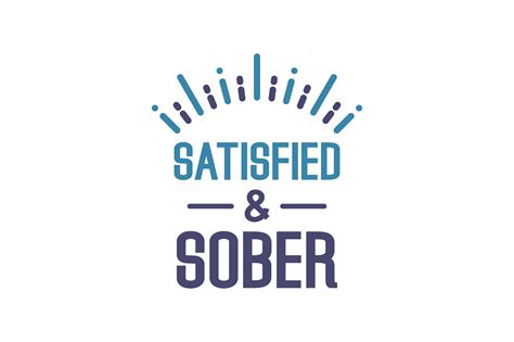 Satisfied And Sober Svg Cut File By Creative Fabrica Crafts · Creative