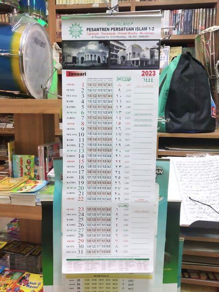 Jual Kalender 2023 Masehi Kalender Hijriyah Kalender Islam Kalender