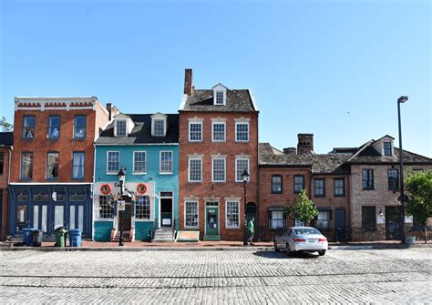 Now And Then Pictures Thames Street In Fells Point