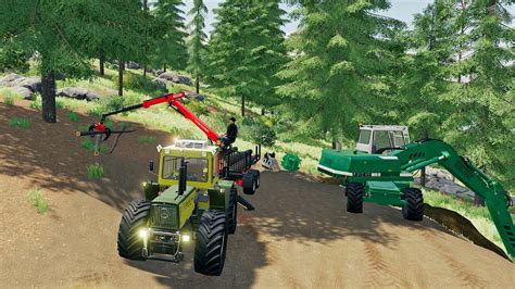 Fs19 Map Erlengrat 071 Alpine Dlc Forestry And Farming Youtube