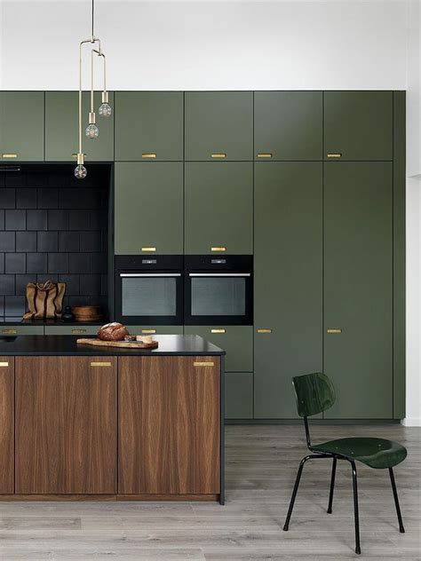 Green Kitchen Cabinets, Kitchen Cabinet Colors, Kitchen Colors, Kitchen