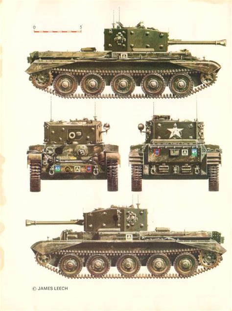 Cromwell And Comet 25 14 960 Cromwell Tank Military