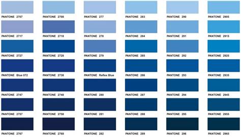 Blue Pantone Color Chart Pantone Color Chart Pantone Green Pms