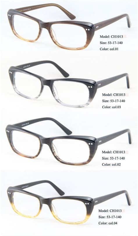 High Quality Women ′s Cat Eye Acetate Eyeglasses Frames Optical Frames