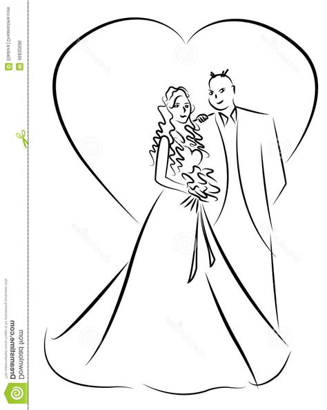 Wedding Couple Drawing At Getdrawings Free Download