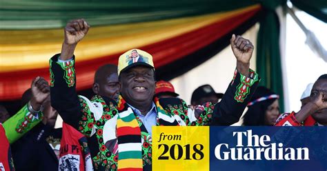 Zimbabwes President Blames Rally Attack On Grace Mugabe Faction Emmerson Mnangagwa The Guardian