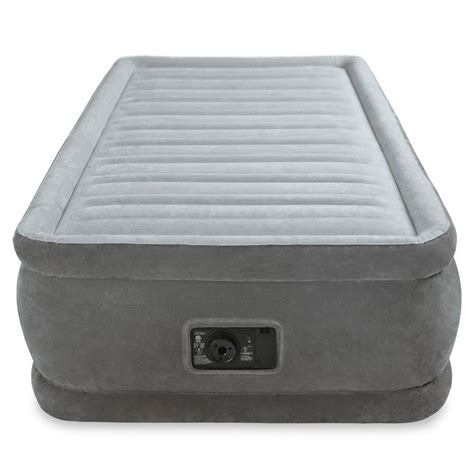 This mixture makes the mattress light and the high powered two way pump fills the mattress. Twin Size Air Bed Mattress 18" With Built-In Electric Pump ...