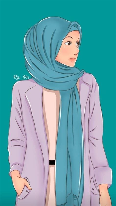 Pin By Asiyat On Hijab Cartoon Muslims Kartun Hijab Kartun Fantasi