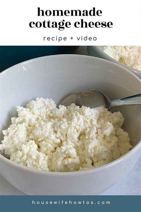 Homemade Cottage Cheese Recipe Recipe Cheese Cottage Cheese