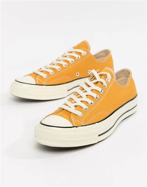 Converse Converse Chuck Taylor All Star 70 Ox Trainers In Yellow 162063c
