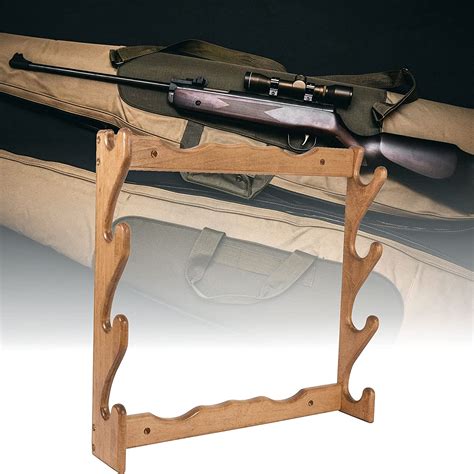 biwabrave gun racks wall mount rifle hanger shotgun hook for 4 holds airsoft holder gun storage