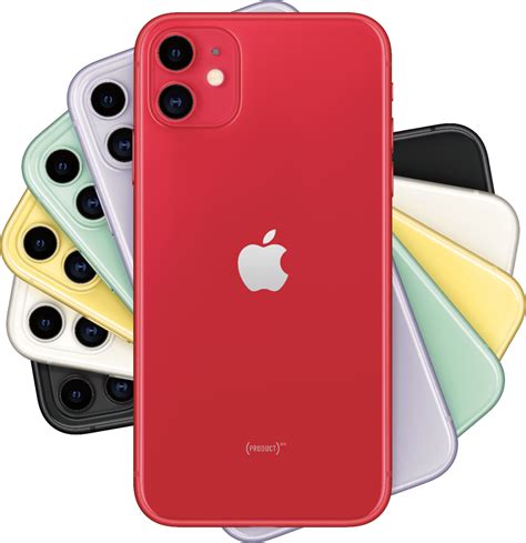 Apple Iphone 11 128gb Productred Verizon Mwlg2lla Best Buy