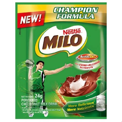 Nestle Milo 24 Grams X 6pcs Shopee Philippines