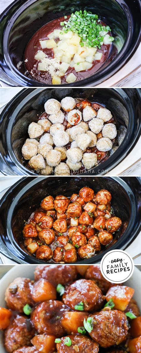 Howto make meatballs stay together in a crock pot. Howto Make Meatballs Stay Together In A Crock Pot - Easy Crockpot Hawaiian Meatballs Recipe ...